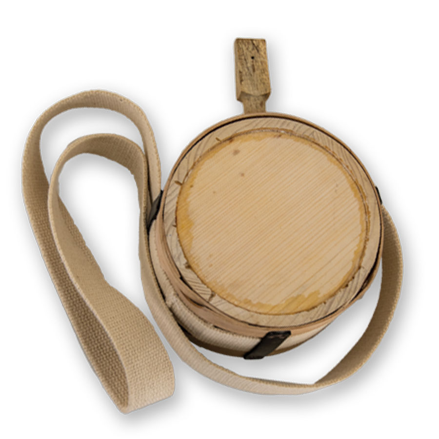 Civil & Revolutionary War Wooden Canteens Canteens Crazy Crow